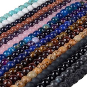 Perle-, Rav- og Stenhalskæder