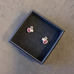 14 kt. Hvidguld restikker