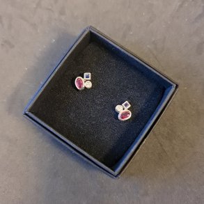 14 kt. Hvidguld restikker