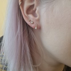 8 kt. Guld restikker