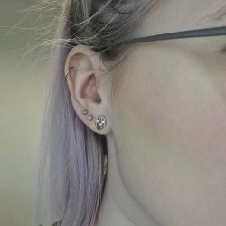 8 kt. Guld restikker