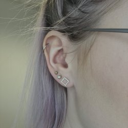 8 kt. Guld restikker