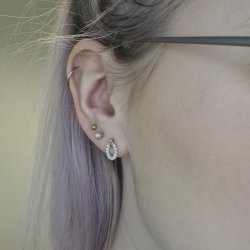 8 kt. Guld restikker