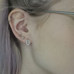 8 kt. Guld restikker