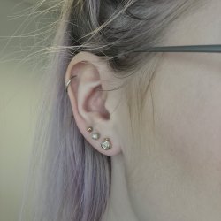 8 kt. Guld restikker