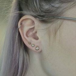 8 kt. Guld restikker