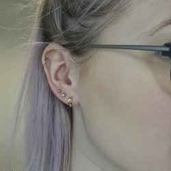 14 kt. Guld restikker